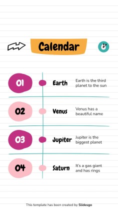 Online Notebook IG Post for Social Media presentation template 