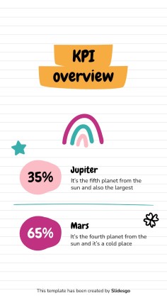 Online Notebook IG Post for Social Media presentation template 