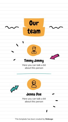 Online Notebook IG Post for Social Media presentation template 