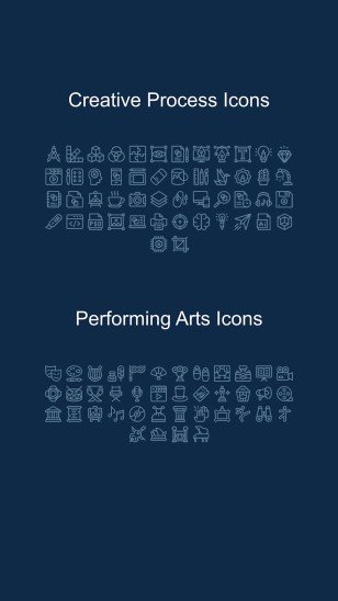 Online Notebook IG Post for Social Media presentation template 