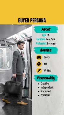 뉴욕 시 지하철 소셜 미디어 프레젠테이션 템플릿