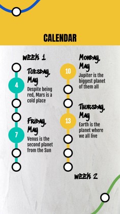 뉴욕 시 지하철 소셜 미디어 프레젠테이션 템플릿