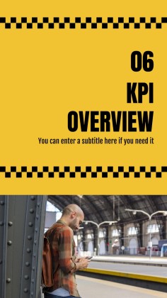 뉴욕 시 지하철 소셜 미디어 프레젠테이션 템플릿