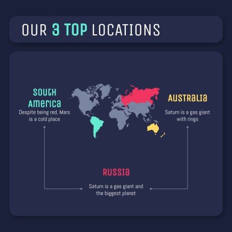 Dark Interface Social Media presentation template 