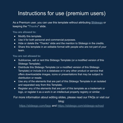 Dark Interface Social Media presentation template 