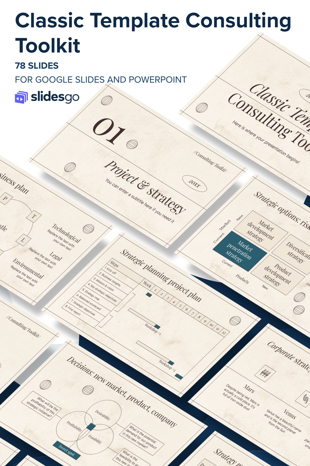 Classic Template Consulting Toolkit | Google Slides & PPT