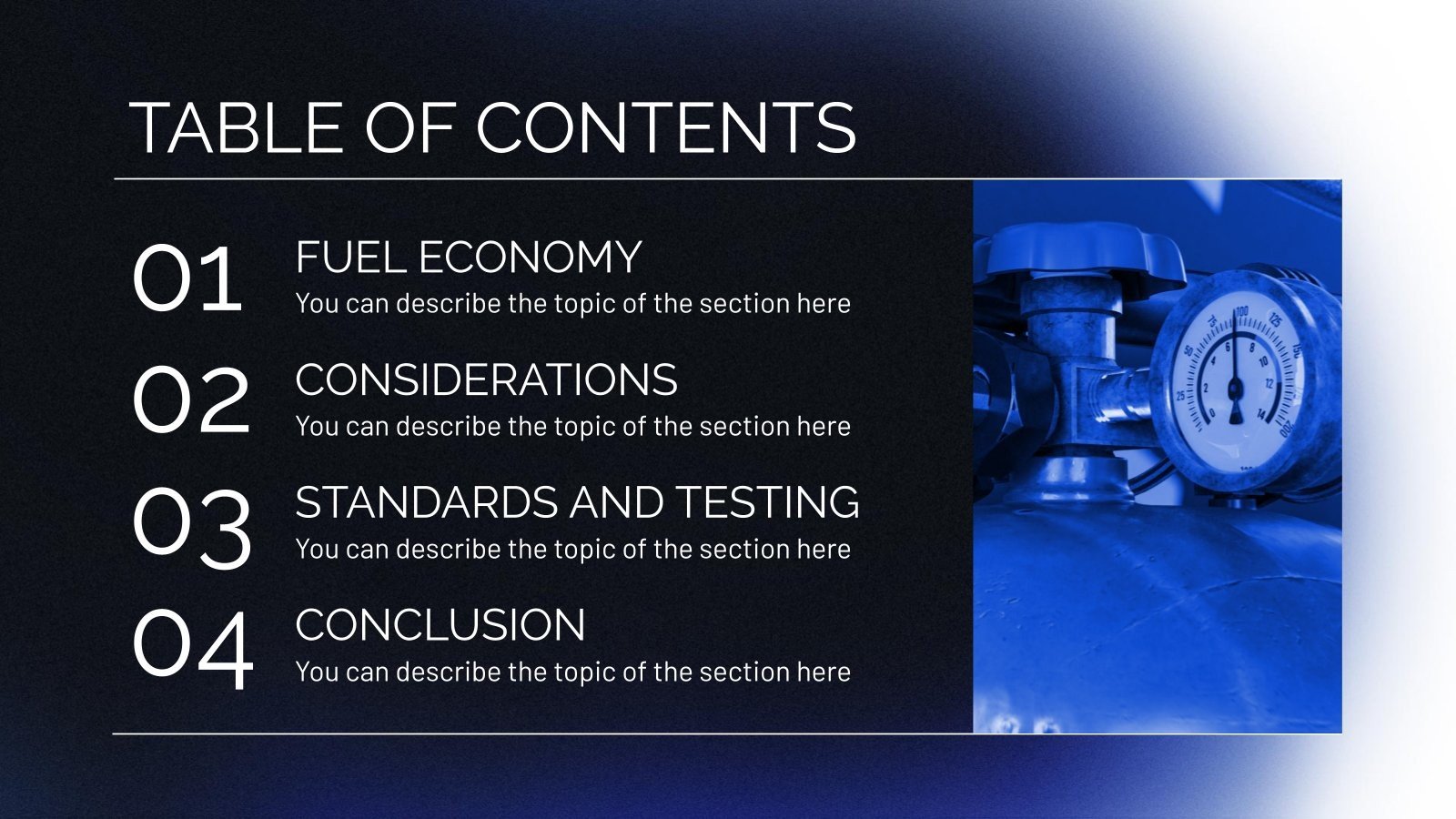 Gasoline Economy Theme for College | Google Slides & PPT 