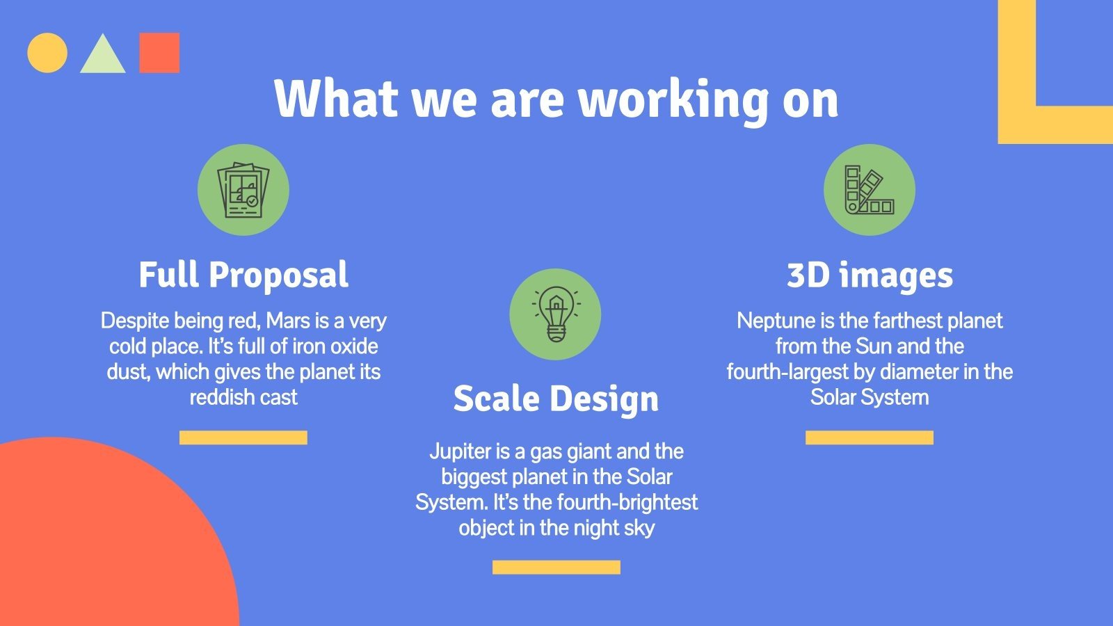Playground Area Project Proposal Google Slides & PPT