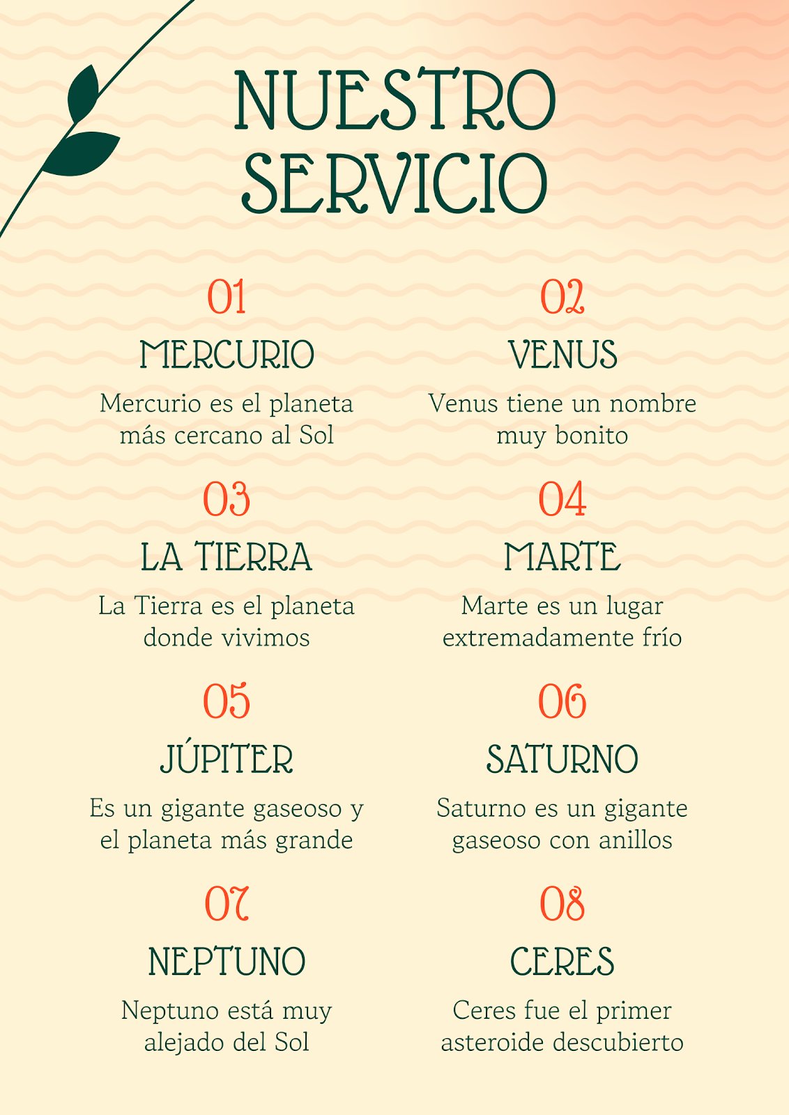 Catalogue de dégustation de liqueurs mexicaines