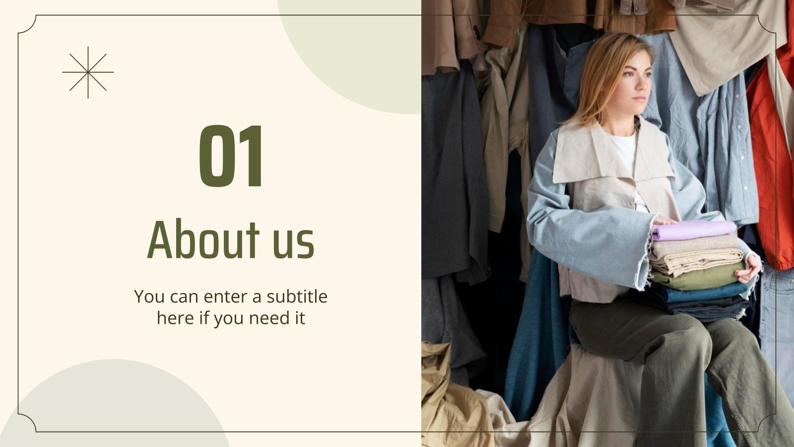 Secondhand Wardrobe Week Campaign Google Slides & PPT