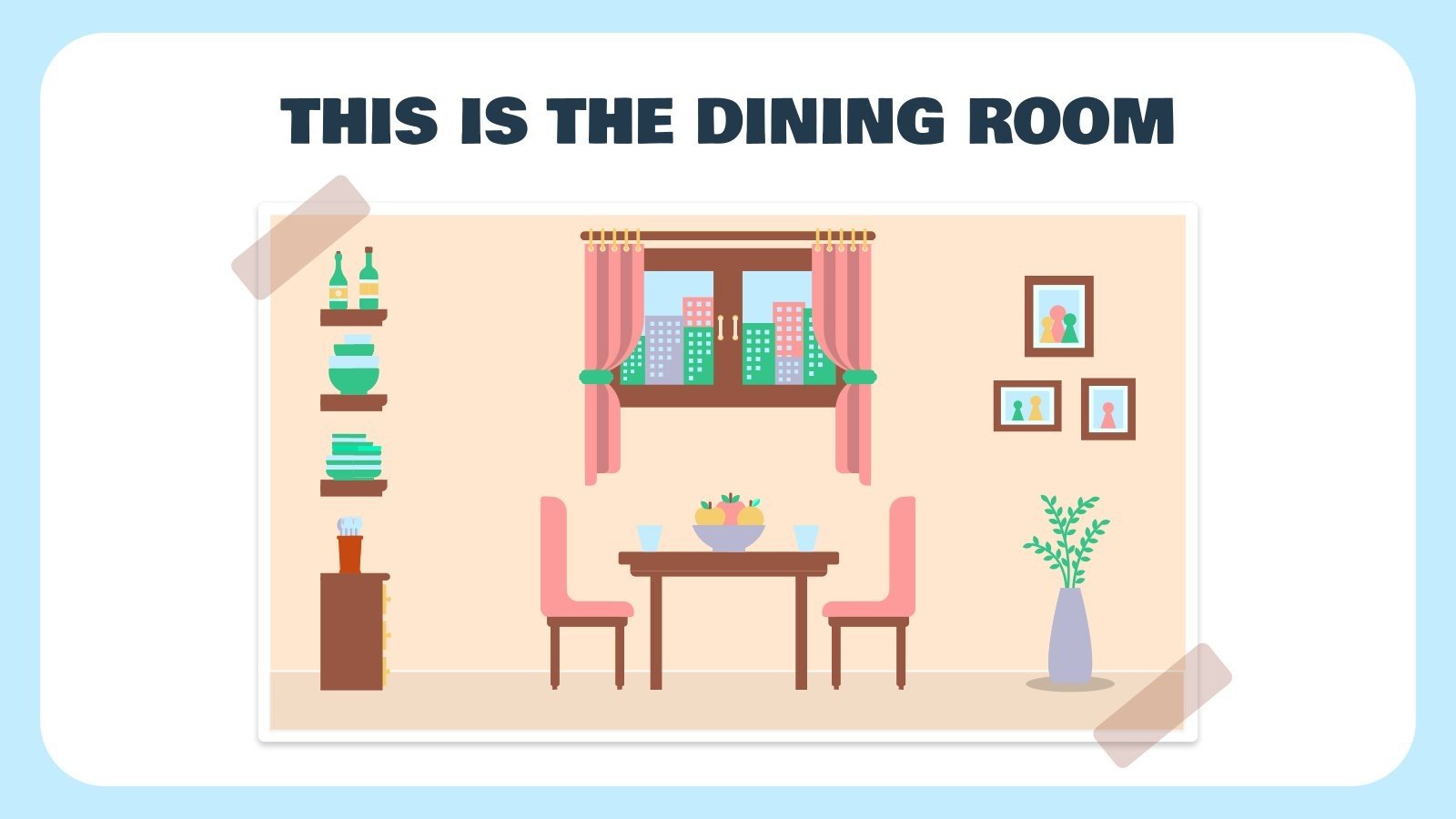 Home Vocabulary | Google Slides & PowerPoint template