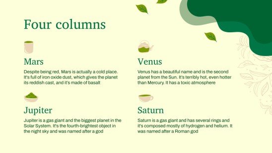 Matcha Tea Company Profile | Google Slides & PPT