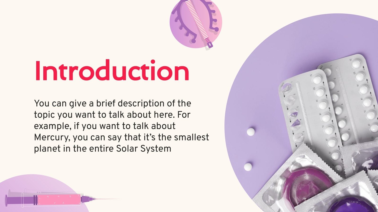 Birth Control Methods Breaktrough Google Slides & PPT