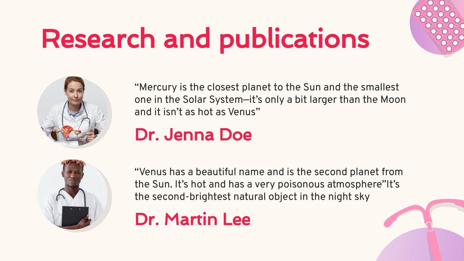 Birth Control Methods Breaktrough Google Slides & PPT