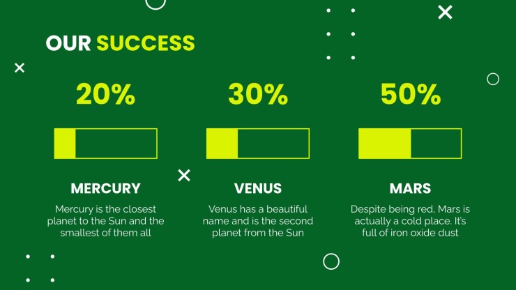 Tennis Club presentation template 