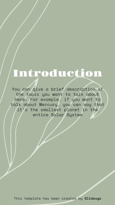 Eco-Friendly IG Square Posts presentation template 