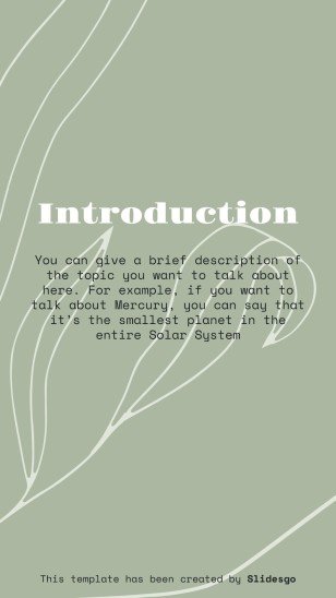 Eco-Friendly IG Square Posts presentation template 