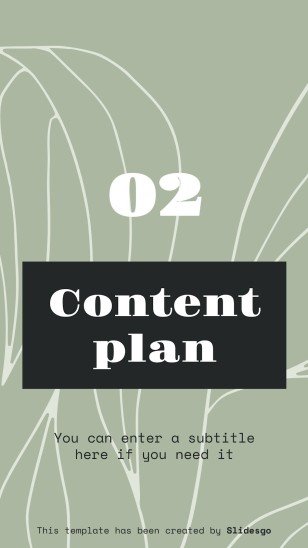 Eco-Friendly IG Square Posts presentation template 