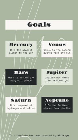 Eco-Friendly IG Square Posts presentation template 