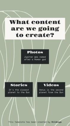 Eco-Friendly IG Square Posts presentation template 