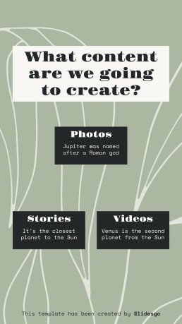 Eco-Friendly IG Square Posts presentation template 