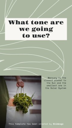 Eco-Friendly IG Square Posts presentation template 