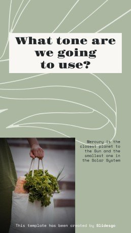 Eco-Friendly IG Square Posts presentation template 