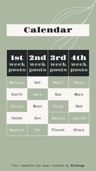 Eco-Friendly IG Square Posts presentation template 