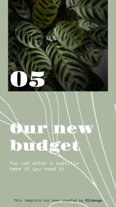 Eco-Friendly IG Square Posts presentation template 