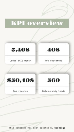 Eco-Friendly IG Square Posts presentation template 