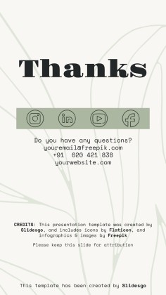 Eco-Friendly IG Square Posts presentation template 