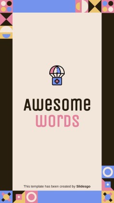 Kindness Is Key! Square IG Posts presentation template 