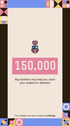 Kindness Is Key! Square IG Posts presentation template 