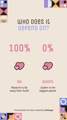 Kindness Is Key! Square IG Posts presentation template 