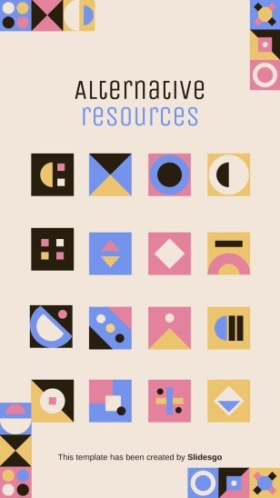 Kindness Is Key! Square IG Posts presentation template 