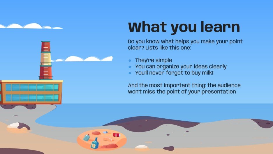 Oil Spill Prevention for Middle School Google Slides