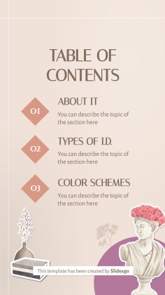 Plantilla de presentación Posts de Instagram con consejos sobre diseño de interiores