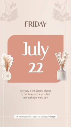 Plantilla de presentación Posts de Instagram con consejos sobre diseño de interiores