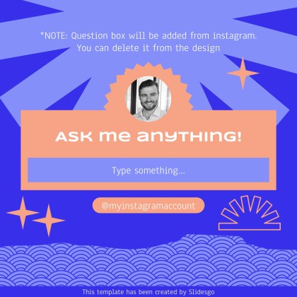 소셜 미디어 다가오는 이벤트 인스타그램 스토리 프레젠테이션 템플릿