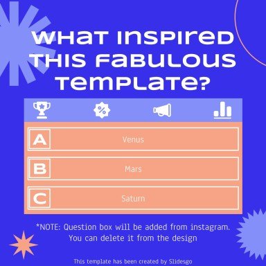소셜 미디어 다가오는 이벤트 인스타그램 스토리 프레젠테이션 템플릿