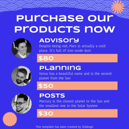 소셜 미디어 다가오는 이벤트 인스타그램 스토리 프레젠테이션 템플릿