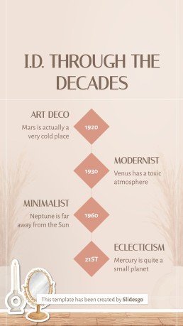 Plantilla de presentación Posts de Instagram con consejos sobre diseño de interiores