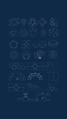 Plantilla de presentación Posts de Instagram con consejos sobre diseño de interiores