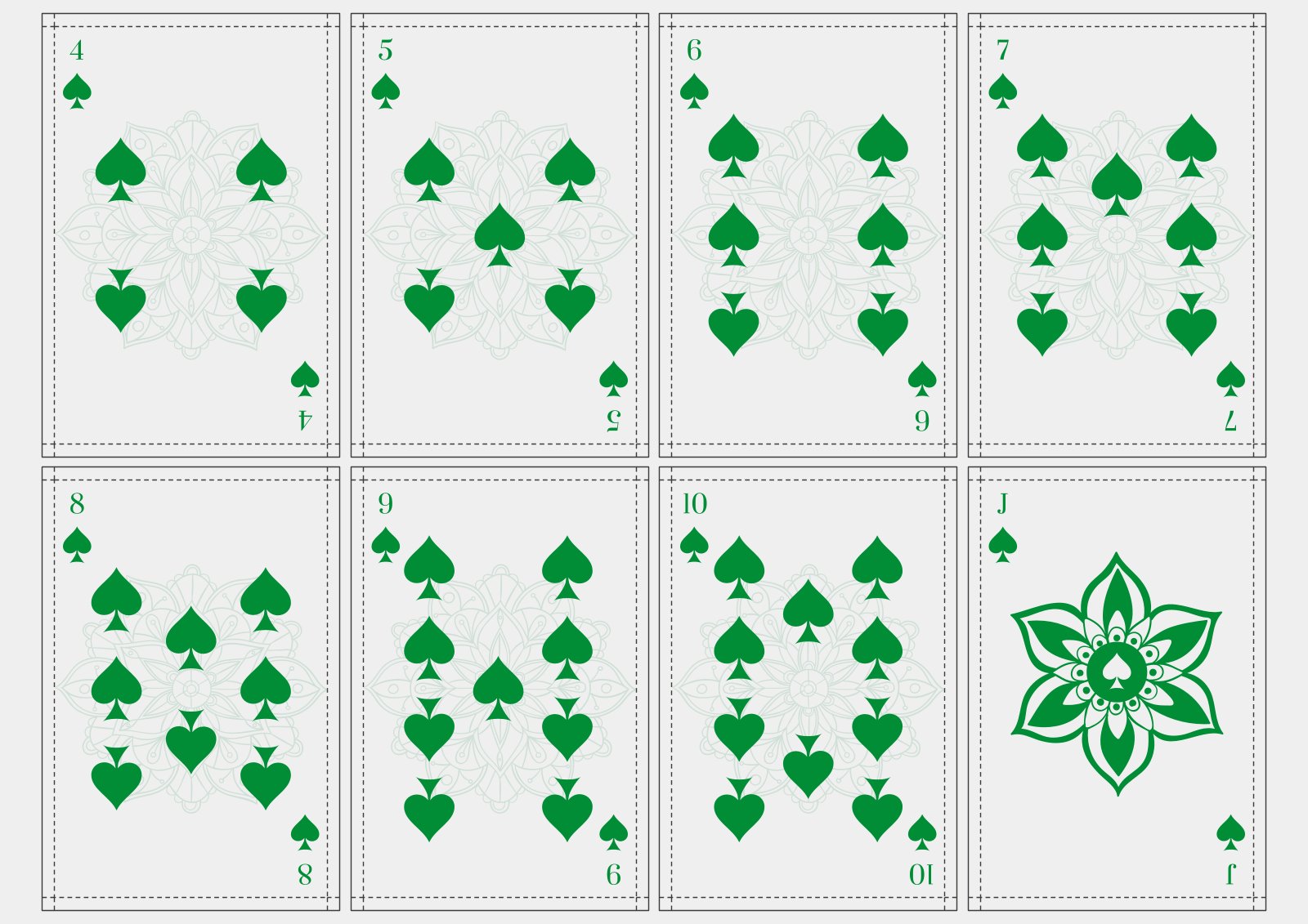  Spielkarten mit indischem Thema zum Ausdrucken Bildidee 