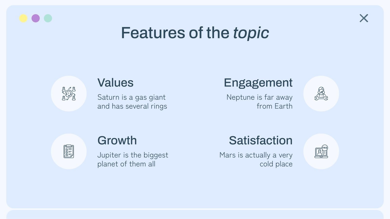 Customer service training course google slides et ppt