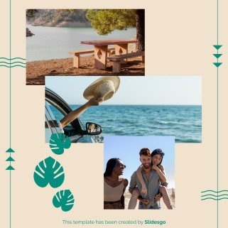 Minimalist Aesthetic IG Stories for Social Media presentation template 