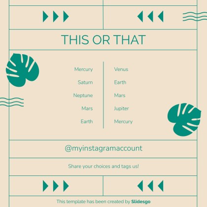 Minimalist Aesthetic IG Stories for Social Media presentation template 