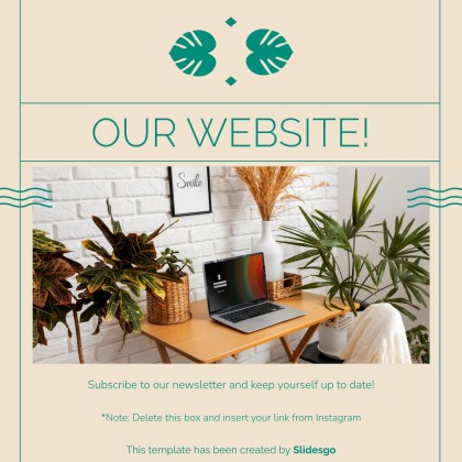 Minimalist Aesthetic IG Stories for Social Media presentation template 