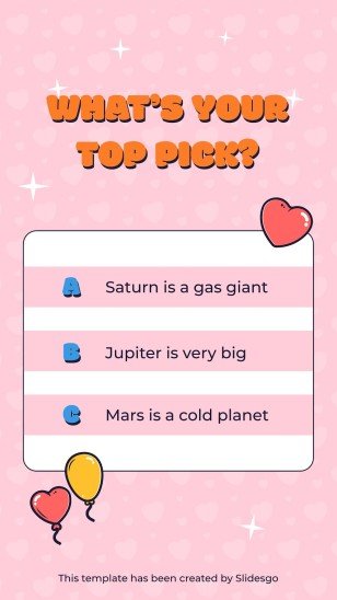 미국의 첫사랑의 날을 기념하는 소셜 미디어 인스타그램 포스트 프레젠테이션 템플릿