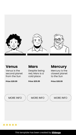 다양성 및 포용성 웹사이트 디자인 프레젠테이션 템플릿